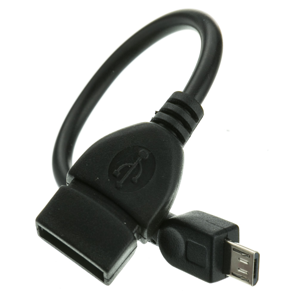Manifold Takke spektrum USB OTG Adapter, USB On The Go Micro B to USB Type A Female