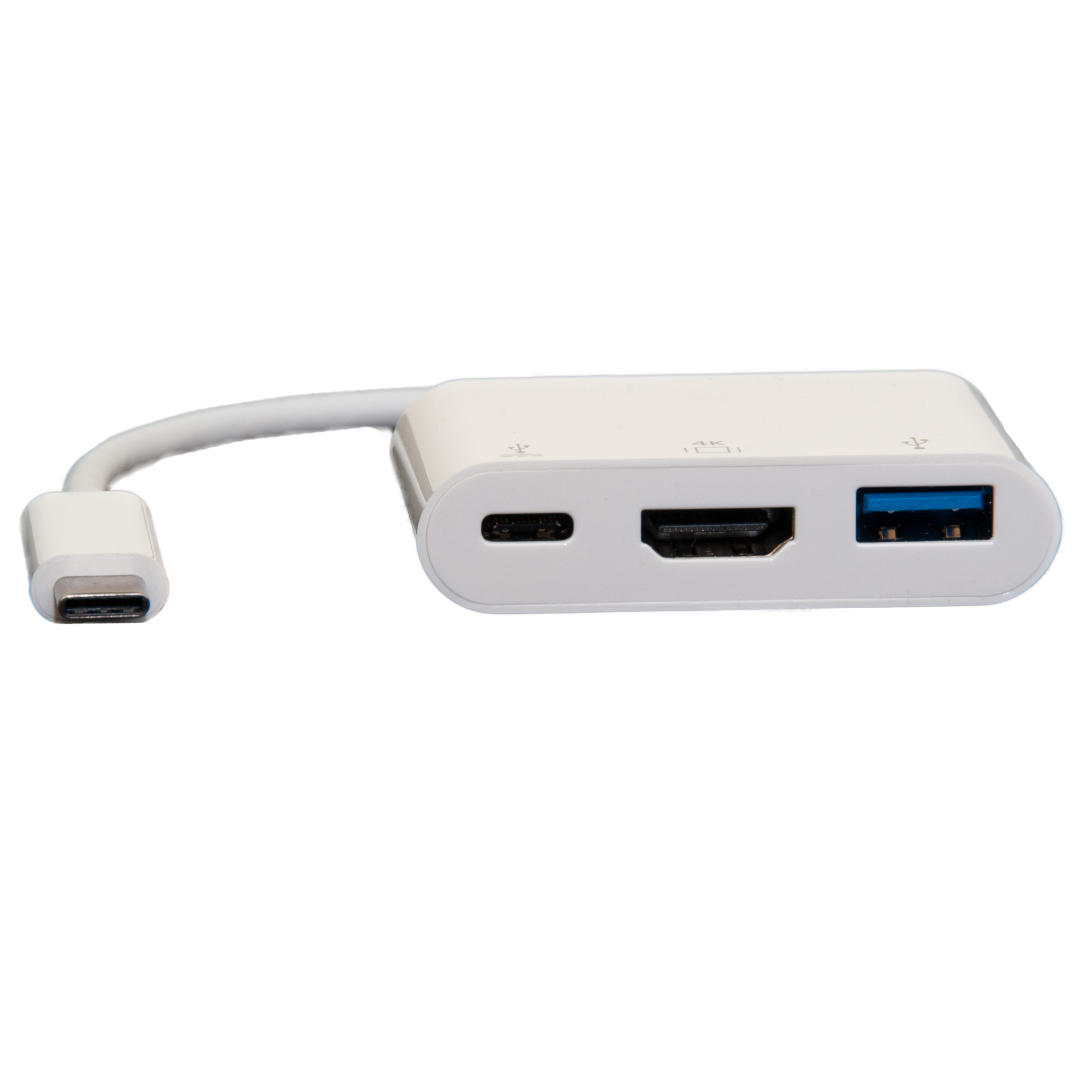 USB-C (Thunderbolt 3) to HDMI + USB 3.0 + USB-C