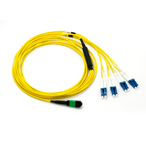 MTP to 12xLC （6 Duplex） Single-Mode Breakout Fiber Patch Cable Branch Cable:0.9mm 35m