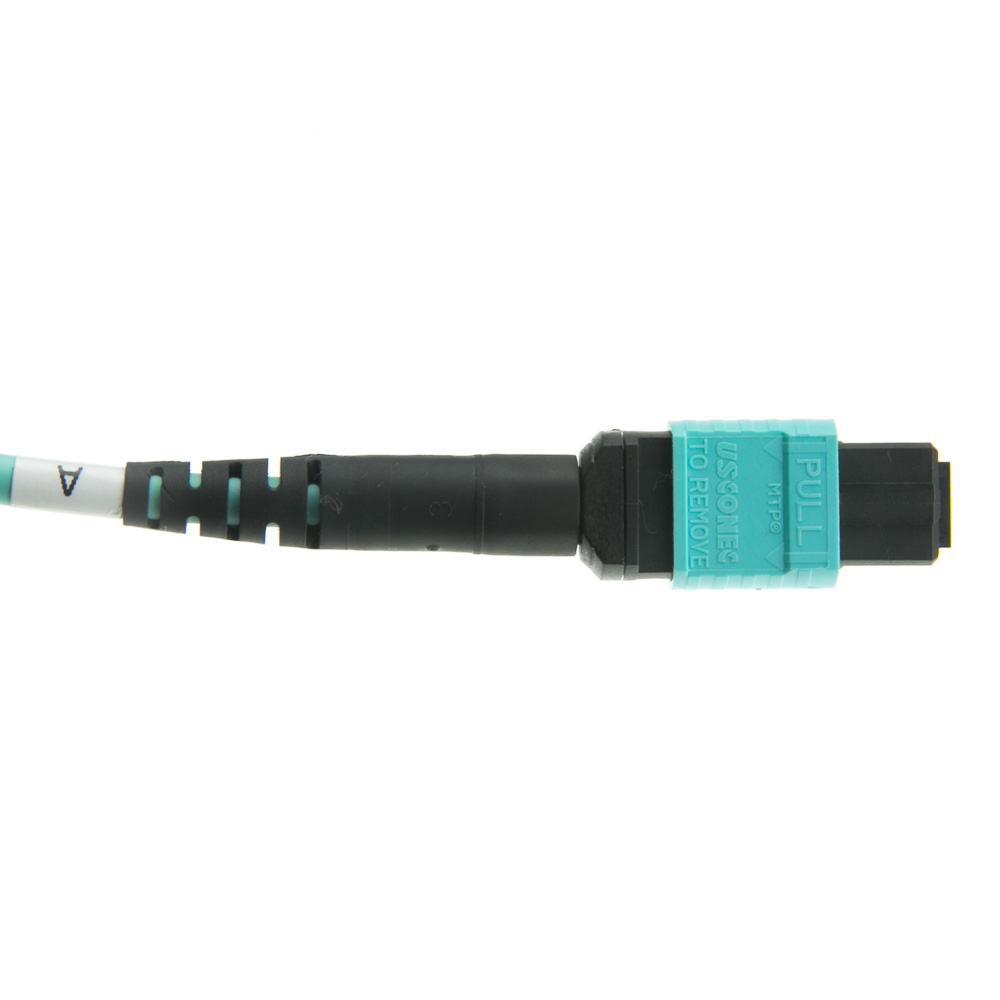 30 m   MTP MPO 50 /125 Multimode 12 Strand Fiber Optic Cable female to female 