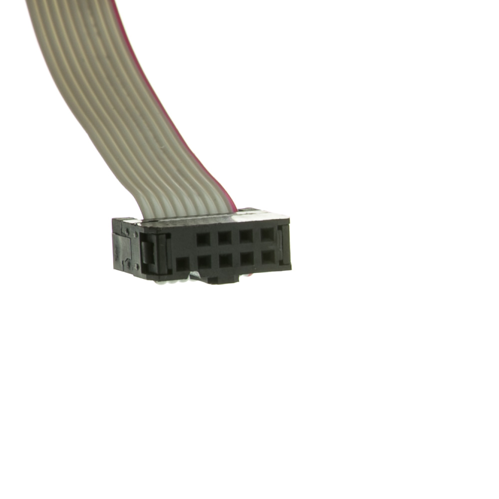 18in DB9 Serial Port Slot Cover Cable, IDC 10 to DB9 Male