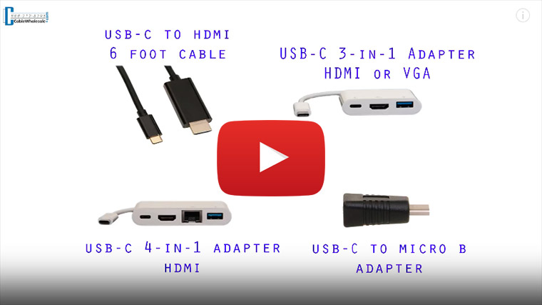 USB-C to HDMI and more Video