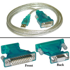 USB to DB9/DB25 Cable