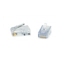 100028C - Platinum Tools ezEX44-RJ45 Cat6/Cat5e Crimp Connectors, POE Compliant, Clamshell 50 pieces