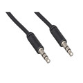 10A1-02106 - Slim Mold Aux Cable,  3.5mm Stereo Male to 3.5mm Stereo Male, 6 foot