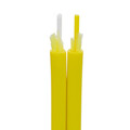 10F1-001NH - Zipcord Fiber Optic Cable, Duplex, OS2 9/125 Singlemode, Corning, Yellow, Riser Rated, Spool, 1000 foot