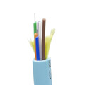 10F2-306NH - 6 Fiber Indoor Distribution Fiber Optic Cable, Multimode 50/125 OM3, Corning, 10 Gbit, Aqua, Riser Rated, Corning Glass, Spool, 1000 foot