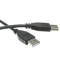 10U2-02106BK - USB 2.0 Type A Male to Type A Male Cable, Black, 6 foot
