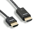 10V3-48103 - Ultra-Slim Active HDMI Cable, High-Speed with Ethernet , RedMere chipset, 4K@30Hz, 36AWG, black, 3 foot