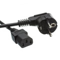 10W1-11206 - European Computer/Monitor Power Cord, Europlug or CEE 7/16 to C13, VDE Approved, 6 foot