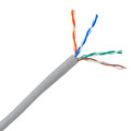 10X6-021SH - Cat5e Gray Copper Ethernet Cable, Stranded, UTP (Unshielded Twisted Pair), POE Compliant, Pullbox, 1000 foot