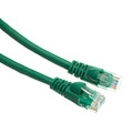 10X8-05110 - Cat6 Green Copper Ethernet Patch Cable, Snagless/Molded Boot, POE Compliant, 10 foot
