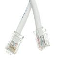 10X8-19125 - Cat6 White Copper Ethernet Patch Cable, Bootless, POE Compliant, 25 foot