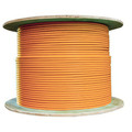 10F1-111NH - Bulk Zipcord Fiber Optic Cable, Duplex, multimode 62.5/125 OM1, Corning InfiniCor 300, Orange, Riser Rated, Spool, 1000 foot
