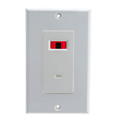 303-100 - Wall Plate, White, IR Receiver, Dual Band, 12 Volts DC, 30 mA, Single Gang