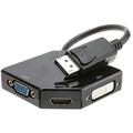 30H1-61706 - DisplayPort to HDMI, VGA or DVI, 3-IN-1 Adapter