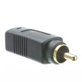 30S2-05500 - S Video to RCA Adapter, S-Video (MiniDin4) Female to RCA Male, Gold Connectors