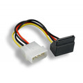 31SA-007P - 5.25 inch Male DC to SATA 15-Pin Right-Angle Female Power Cable, 6 inch