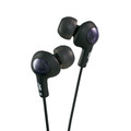5002-102BK - JVC Gumy Plus Inner-Ear Earbuds, Black
