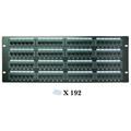 69BK-06096 - Rackmount 96 Port Cat6 Patch Panel, Horizontal, 110 Type, 568A & 568B Compatible, 4U