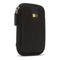 8002-50040 - Case Logic Portable Hard Drive Case, EVA Foam, Elastic, Mesh - Black