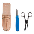 90J1-00034 - Jonard Tools Splicers Kit - Scissors, Knife, & Leather Pouch - TK-400