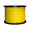 11F1-001NH - Plenum Zipcord Fiber Optic Cable, Duplex, OS2 9/125 Singlemode, Corning SMF-28 Ultra, Yellow, Spool, 1000 foot