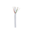 C2043 - Comzon® Cat6 White Copper Ethernet Cable, Solid, UTP (Unshielded Twisted Pair), POE & TAA Compliant, Pullbox, 500 foot