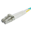 LCLC-31010 - 10 Gigabit Aqua LC/LC OM3 Multimode Duplex Fiber Optic Cable, 50/125, 10 meter (33 foot)