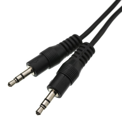 3.5mm Stereo Cable, 3.5mm Male, 12 foot - Part Number: 10A1-01112