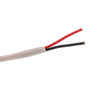Plenum Security Cable, White, 16/2 (16 AWG 2 Conductor), Stranded, CMP, Pullbox, 1000 foot - Part Number: 11K6-02912SH