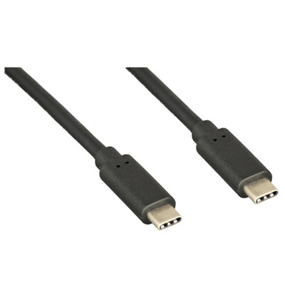 USB-C Cable, USB 3.2 Gen 2x1 Type C Male to Type C Male - 10Gbit - 1 meter (3.28ft) - Part Number: 10U3-31101