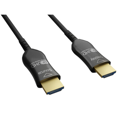 4K UHD HDMI Active Optical Cable(AOC), Plenum(CMP), HDMI Male, 50 Foot - Part Number: 13V4-52050