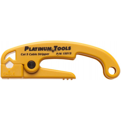 Platinum Tools Cat5/6 Cable Jacket Stripper, Clamshell - Part Number: 15015C
