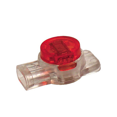 Platinum Tools - UR-Gel Splice Connector, 19-26 AWG, Red, 25pc clamshell - Part Number: 18111-1