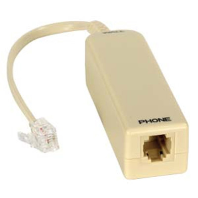 1 Port Single Line ADSL Filter - Part Number: 300-10200