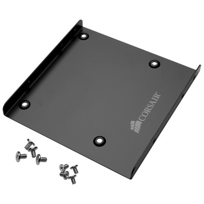 Corsair Single SSD Mounting Bracket, One 2.5 inch drive in a 3.5 inch bay - Part Number: 30AT-02000