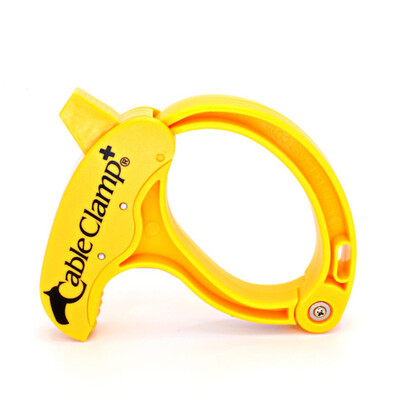 Pack of 7 - Cable Clamp - Large - Yellow - Part Number: 30CA-48107