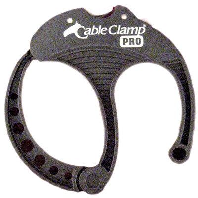 Pack of 8 - Cable Clamp Pro - Large - Black - Part Number: 30CA-72208
