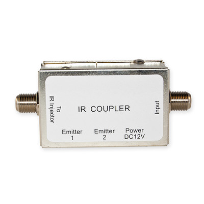 IR Over Coaxial Cable Coupler/Extractor, Extracts Injected IR Signal from Coaxial Cable, 12 Volts DC 200 mA, Max Distance 200 feet - Part Number: 30T3-00200