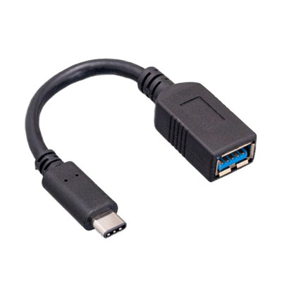 6 Inch USB Type C Male to USB3.0 (G1) A-Female Cable - Part Number: 30U3-36290