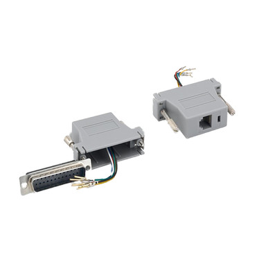 Modular Adapter, Gray, DB25 Male to RJ12 - Part Number: 31D3-36210