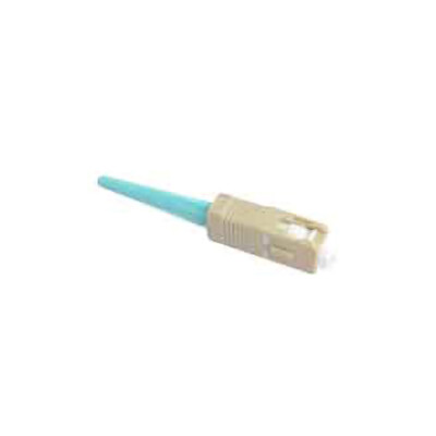 SC OM3 Splice On Connector, 3.0/2.0/1.6mm boot, 10-pack - Part Number: 31F1-52610