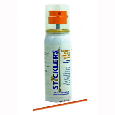 Sticklers Splice and Connector Cleaner, Three-way dispenser: spray mode, dampening mode, or wetting mode - one 3-ounce bottle - Part Number: 31F3-00103