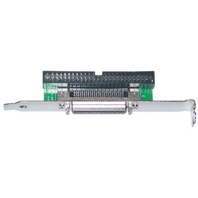 SCSI Computer Slot Adapter, Internal IDC 50 Male to External HPDB50 (Half Pitch DB50) Female - Part Number: 31P1-10300