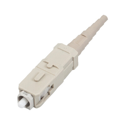 SC Connector, 62.5/125µm Multimode (OM1), Beige Housing & Boot, Boot 900µm/3.0mm - Corning 95-000-41 Unicam - Part Number: 31SC-11195
