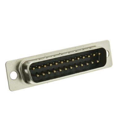 DB25 Male D-Sub Connector, Solder Type - Part Number: 3530-01025