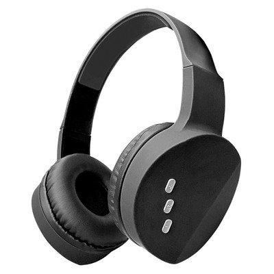 Bluetooth Wireless Headphone w/ Built-in Microphone, Adjustable Headband, Black - Part Number: 5002-33200