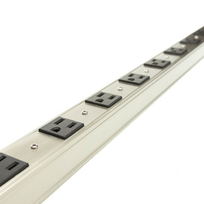 12 Outlet Vertical Rackmount Power Distribution Unit (PDU), Power Strip, 15A with 6ft Power Cord - Part Number: 51W2-22106