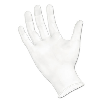 Boardwalk Exam Vinyl Gloves, Powder/Latex-Free, 3 3/5 mil, Clear, Small, 100/Box - Part Number: 7301-00302